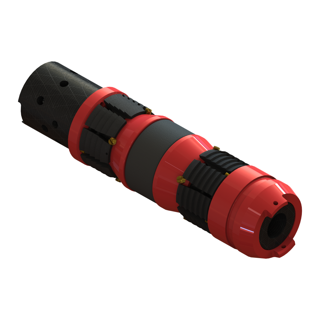 Image shows the patented Edge bridge frac plug