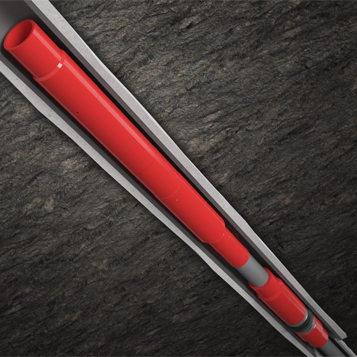 mechanical disconnect in the casing shows one of our innovative completions tools