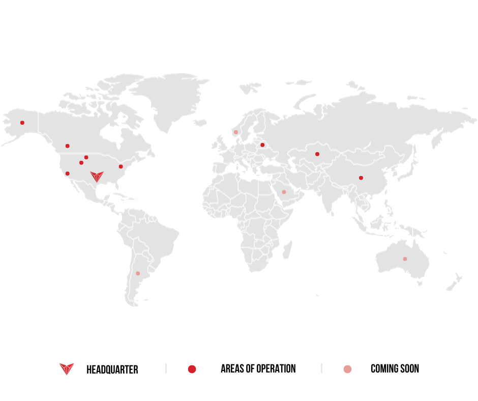 head quarters and areas of operation location of vertice oil systems