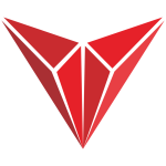 Vertice Oil Tools V Icon in red